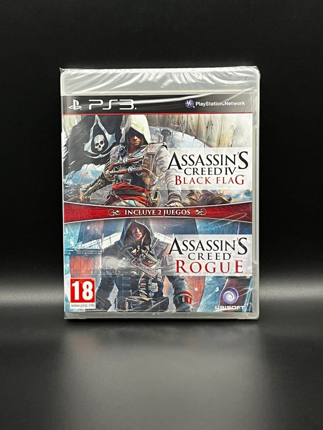 Juego PS3 Assassin's Creed IV Black Flag & Rogue P