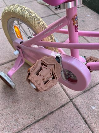 Bicicleta infantil 14 rosa