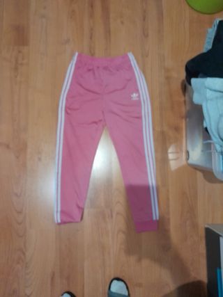 Pantalón Adidas Originals Rosa Talla 170cm Nuevo