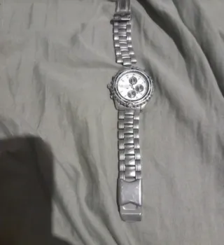 Reloj Lotus Cronógrafo Caballero Plata Blanco