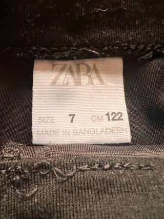 Conjunto Zara niña 7-8 años