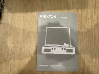 Tocadiscos Portátil Prixton