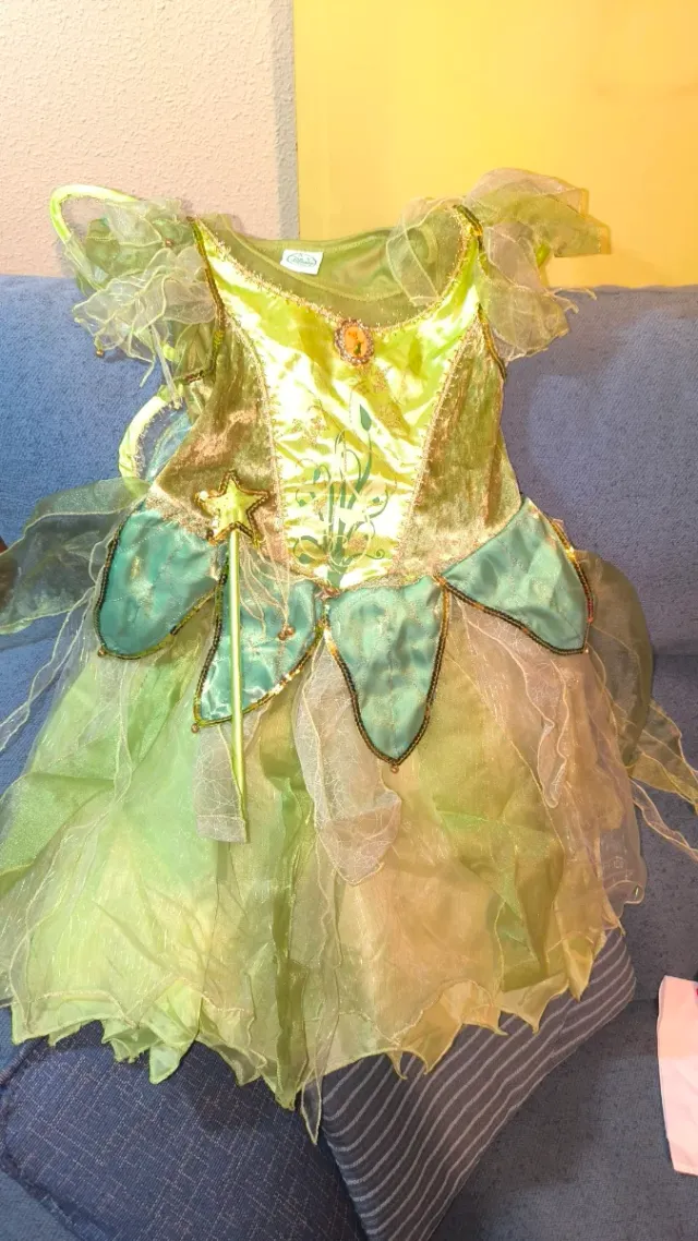 Disfraz Campanilla Talla 4-6 años