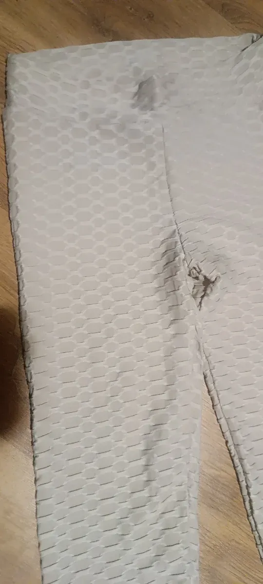 Leggings crema talla M