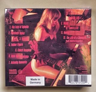 CD Deluxe Taylor Swift The Life Of A Showgirl
