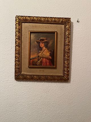 Cuadro L de Luca - Rostro de niña