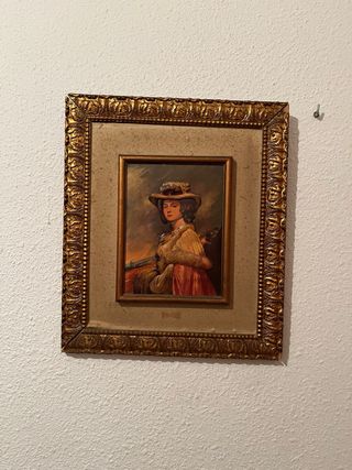 Cuadro L de Luca - Rostro de niña