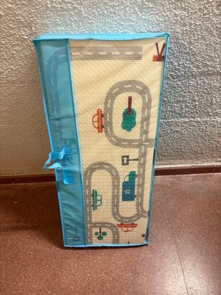Alfombra infantil acolchada carretera
