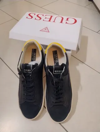 Scarpe Guess Uomo Nero Giallo