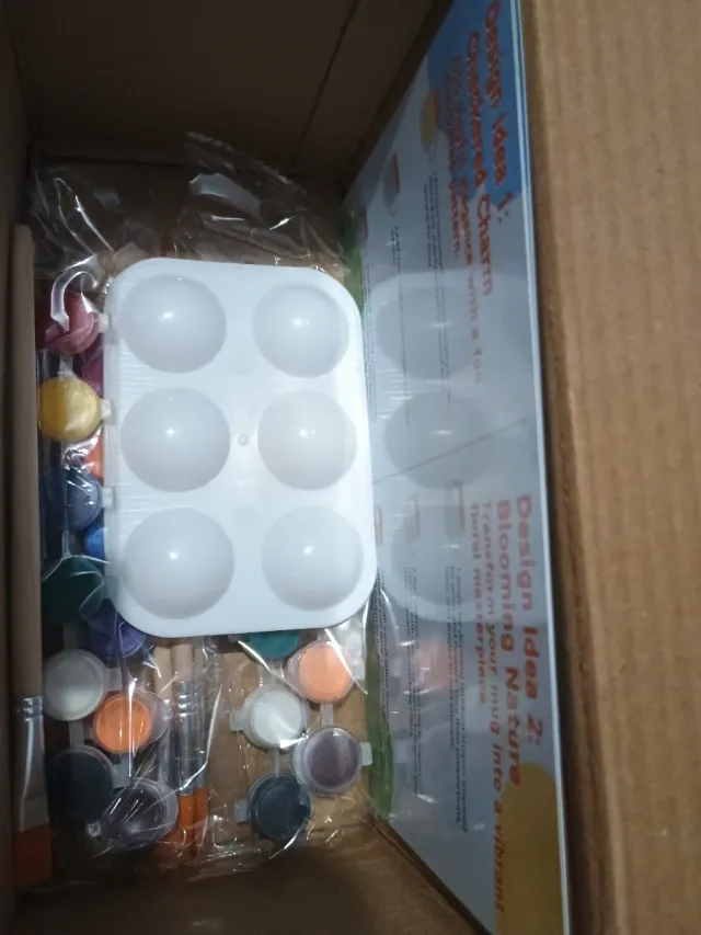 Kit para pintar tu propia taza