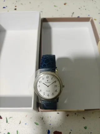 Reloj Viceroy 40071 Esfera Blanca Correa Azul