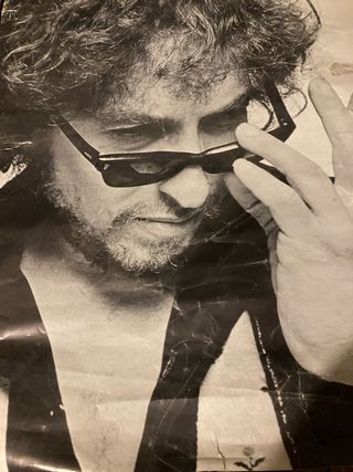 Cartel Bob Dylan Gafas Oscuras