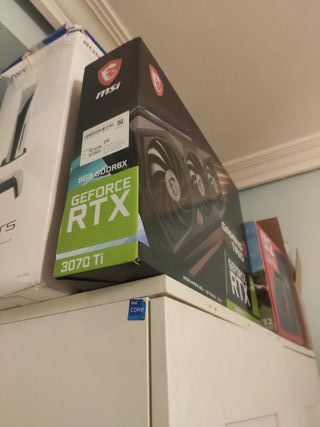 MSI RTX 3070 Ti Tarjeta Gráfica