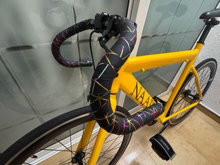 Bicicleta Fixie Aluminio naapny Amarilla