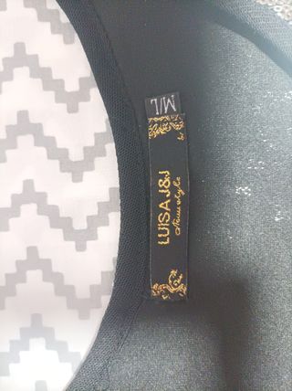 LOTE ROPA DE MUJER TALLA M Y TOP FIESTA 