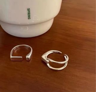 Anillo plata ajustable
