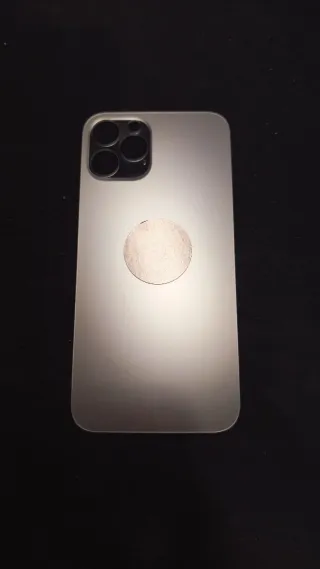 Vetro posteriore iPhone 12 Pro con logo