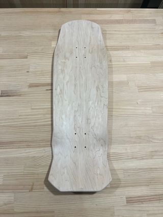 Tabla de skate 10.0 sin pintar