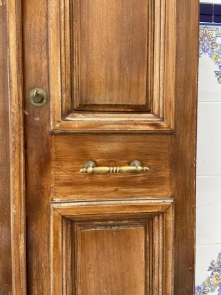 Puertas de madera roble exteriores