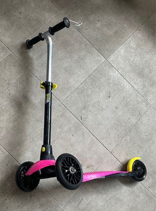 Patinete infantil 3 ruedas rosa