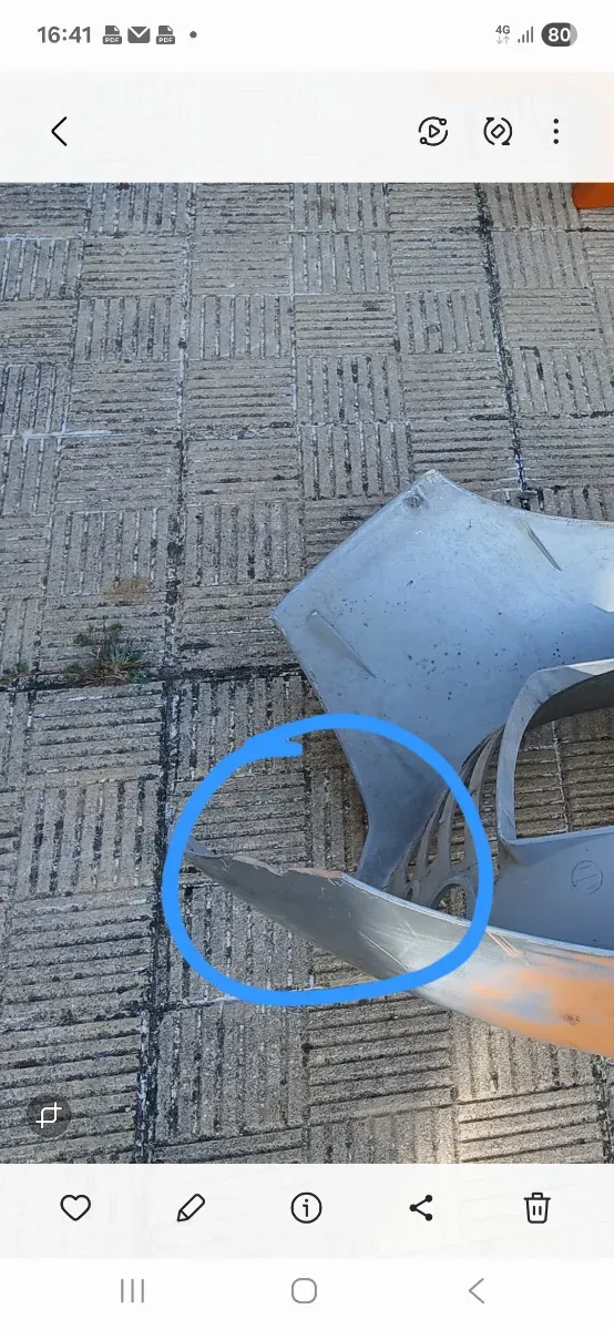 Carene Malaguti F12 Arancio