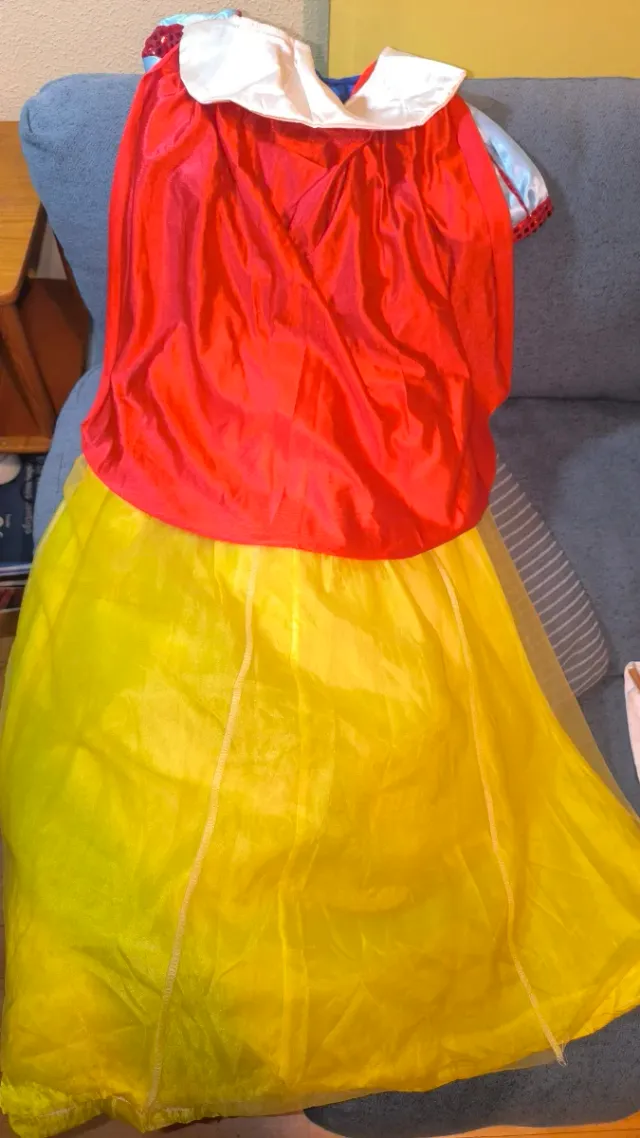 Disfraz Blancanieves Talla 7-9 años