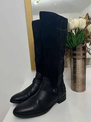 Botas Tommy Hilfiger Pele Pretas