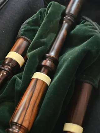 Gaita Gallega en DO de madera y funda