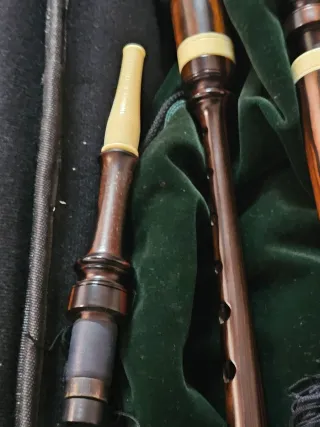 Gaita Gallega en DO de madera y funda