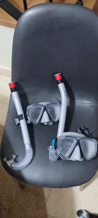 Pack 2 Gafas Buceo + Tubos