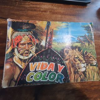 Album de cromos "Vida y color" 1970