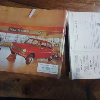 Album de cromos "Vida y color" 1970