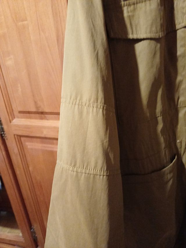 Parka camel entretiempo