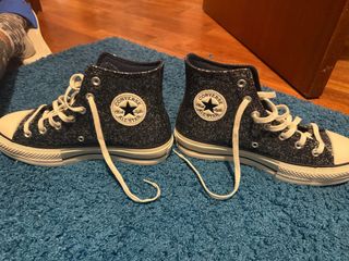 Converse Plataforma Brillo Talla 39