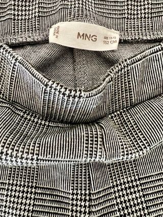 Pantalón cuadros Mango niña 11-12 años
