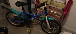 Bicicleta infantil 16 azul