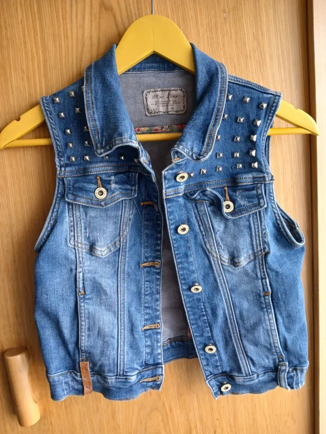 2 Chaquetas vaqueras sin mangas demin.co