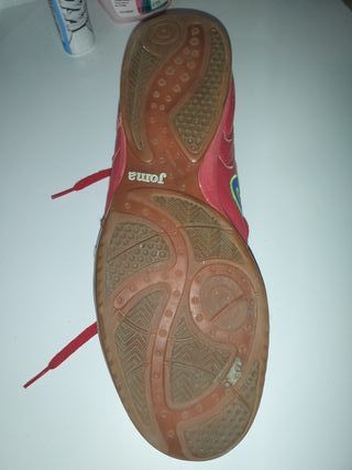 Zapatillas Futsal Joma Rojas y Azules