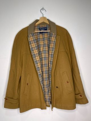 Abrigo Burberry Hombre Beige