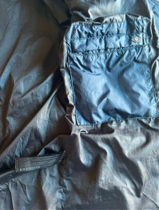 Plumífero Pull&Bear Azul Talla XS