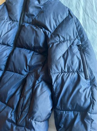 Plumífero Pull&Bear Azul Talla XS