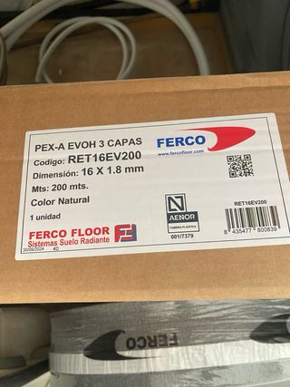 Material suelo radiante