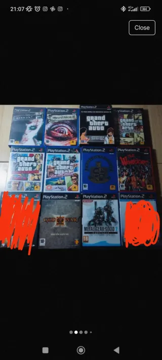 Lote Juegos PlayStation 2