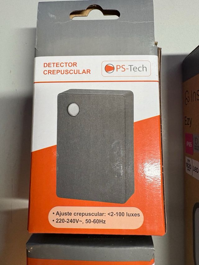 Lote Luces de exterior y detector crepuscular