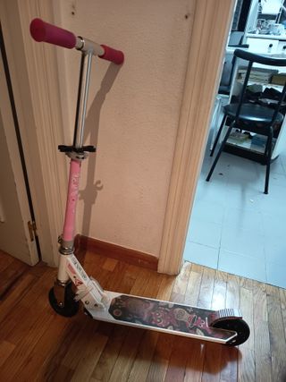 Patinete Oxelo niña rosa