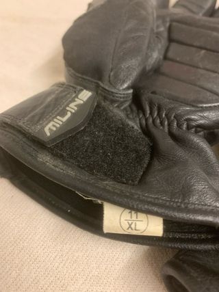 Guantes Moto Miline Talla XL Negros