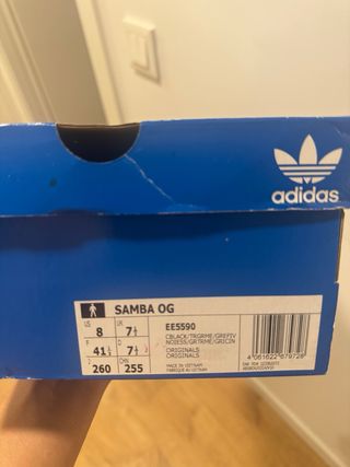 Zapatillas Adidas Samba Marrones Talla 41