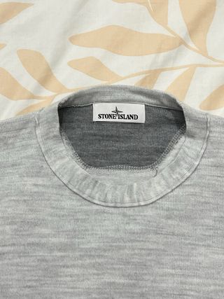Jersey Stone Island Talla L Gris