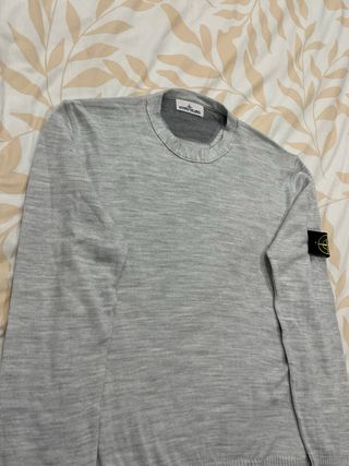 Jersey Stone Island Talla L Gris