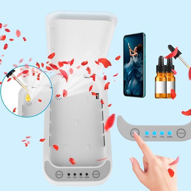 Caja Esterilizadora UV-C Portátil Compacta